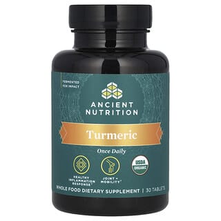 Ancient Nutrition, Turmeric, Once Daily, 30 Tablets