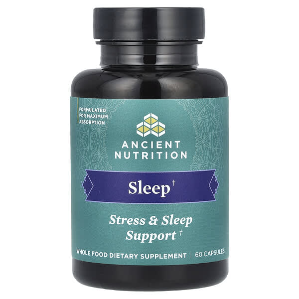 Sleep, Stress & Sleep Support, 60 Capsules