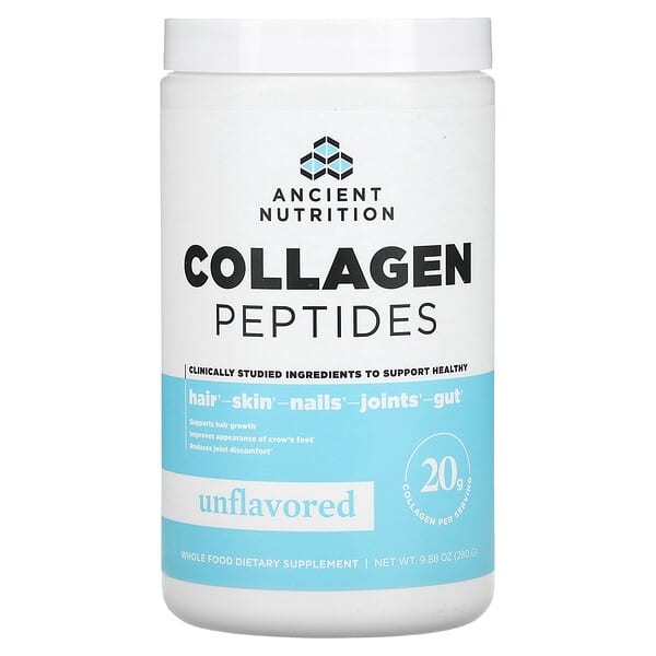 Collagen Peptides, Unflavored, 9.88 oz (280 g)