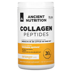 Dr. Axe / Ancient Nutrition, Péptidos de colágeno, Naranja, 255,6 g (9,02 oz)