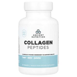 Ancient Nutrition, Peptydy kolagenowe, 30 tabletek