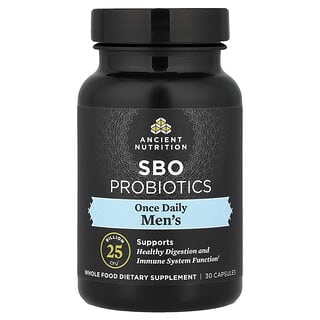 Ancient Nutrition, Men's Once Daily, SBO Probiotics, 30 Capsules