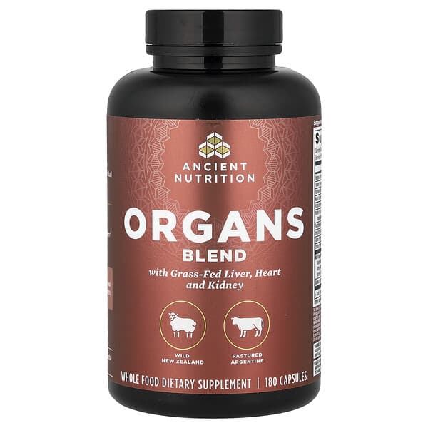 Organs Blend, 180 Capsules