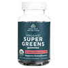 Organic Super Greens, жевательные таблетки с органической зеленью, со вкусом клубники и арбуза, 100 жевательных таблеток