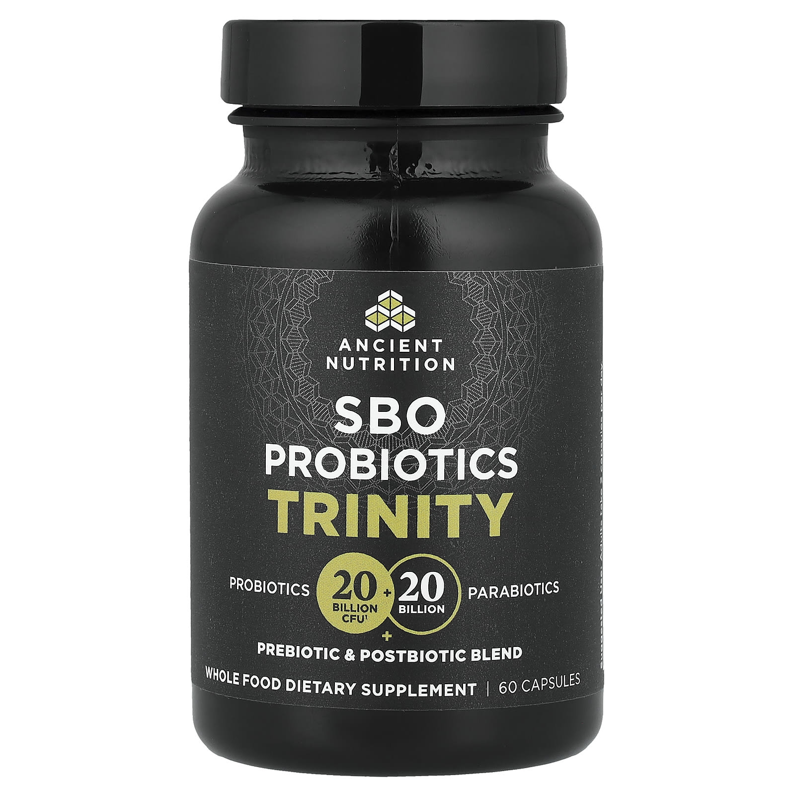 Ancient Nutrition SBO Probiotics Trinity – 60 gélules de Ancient Nutrition