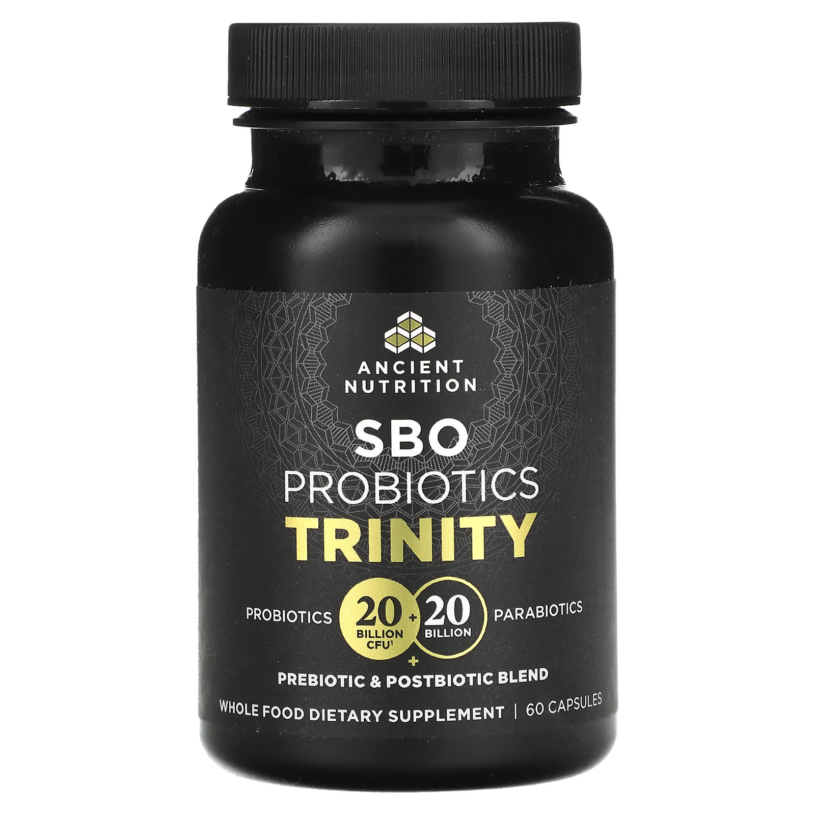 Ancient Nutrition Sbo Probiotics Trinity 60 Capsules