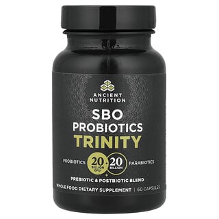 Ancient Nutrition, SBO Probiotics Trinity, 60 Capsules