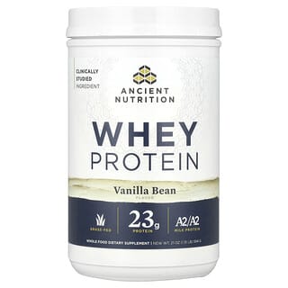 Ancient Nutrition, Whey Protein, Vanilla Bean, 1.31 lb (594 g)