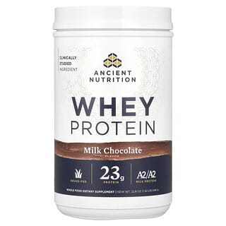 Ancient Nutrition, Whey Protein, Milk Chocolate, 1.42 lb (646 g)