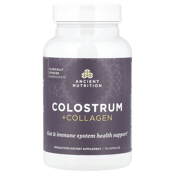 Colostrum + Collagen, 75 Capsules