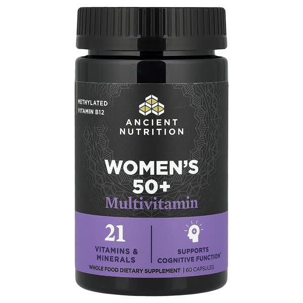 Ancient Nutrition Women's 50+ Multivitamin, 60 Capsules