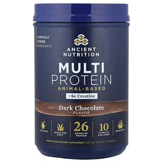 Ancient Nutrition, Multi Protein, Animal-Based, Dark Chocolate, 1.37 lb (620 g)