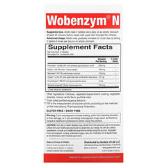 Wobenzym N (ووبإنزيم)‏, صحة المفاصل، 800 قرص مغلف معوي
