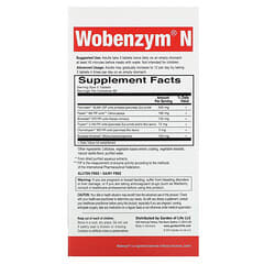 Wobenzym N (ووبإنزيم)‏, لصحة المفاصل، 200 قرص معوي مغلف