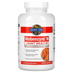 Wobenzym N, здоровье суставов, 400 таблеток, покрытых кишечнорастворимой оболочкой