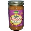 Organic Sattva Almond Butter, Lightly Roasted, 16 oz (454 g)
