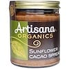 Organics, Sunflower Cacao Spread, 8 oz (227 g)