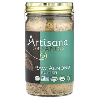 Artisana, Organics, Mantequilla de almendras crudas, 14 oz (397 g)