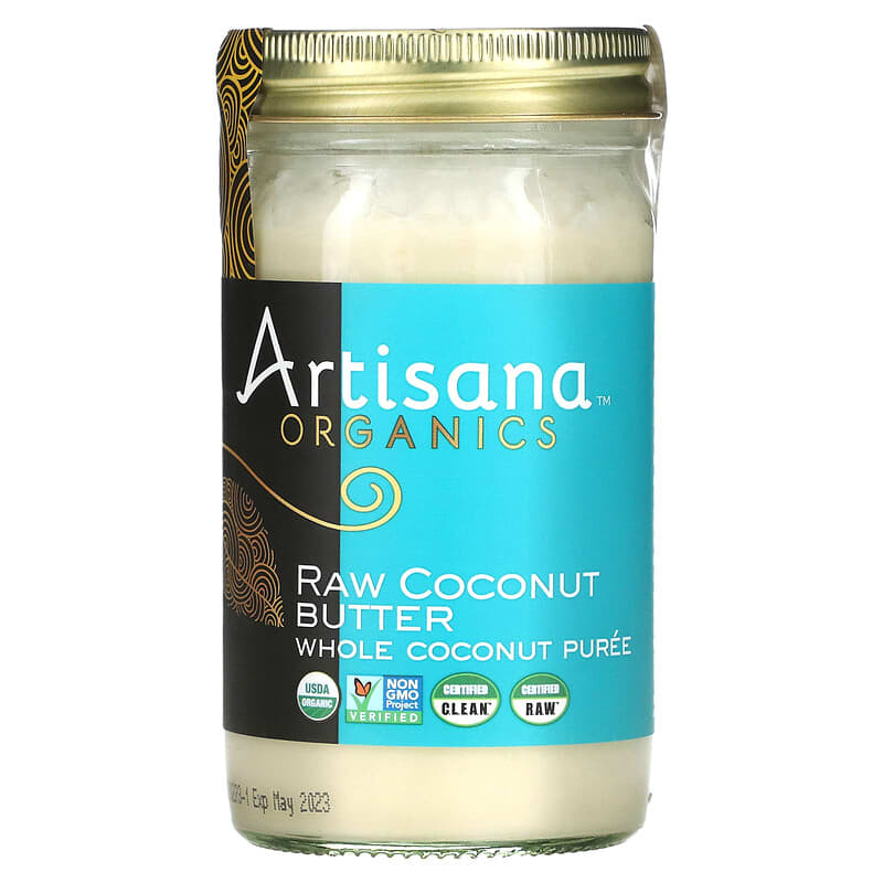 Organics, Raw Coconut Butter, 14 oz (397 g)