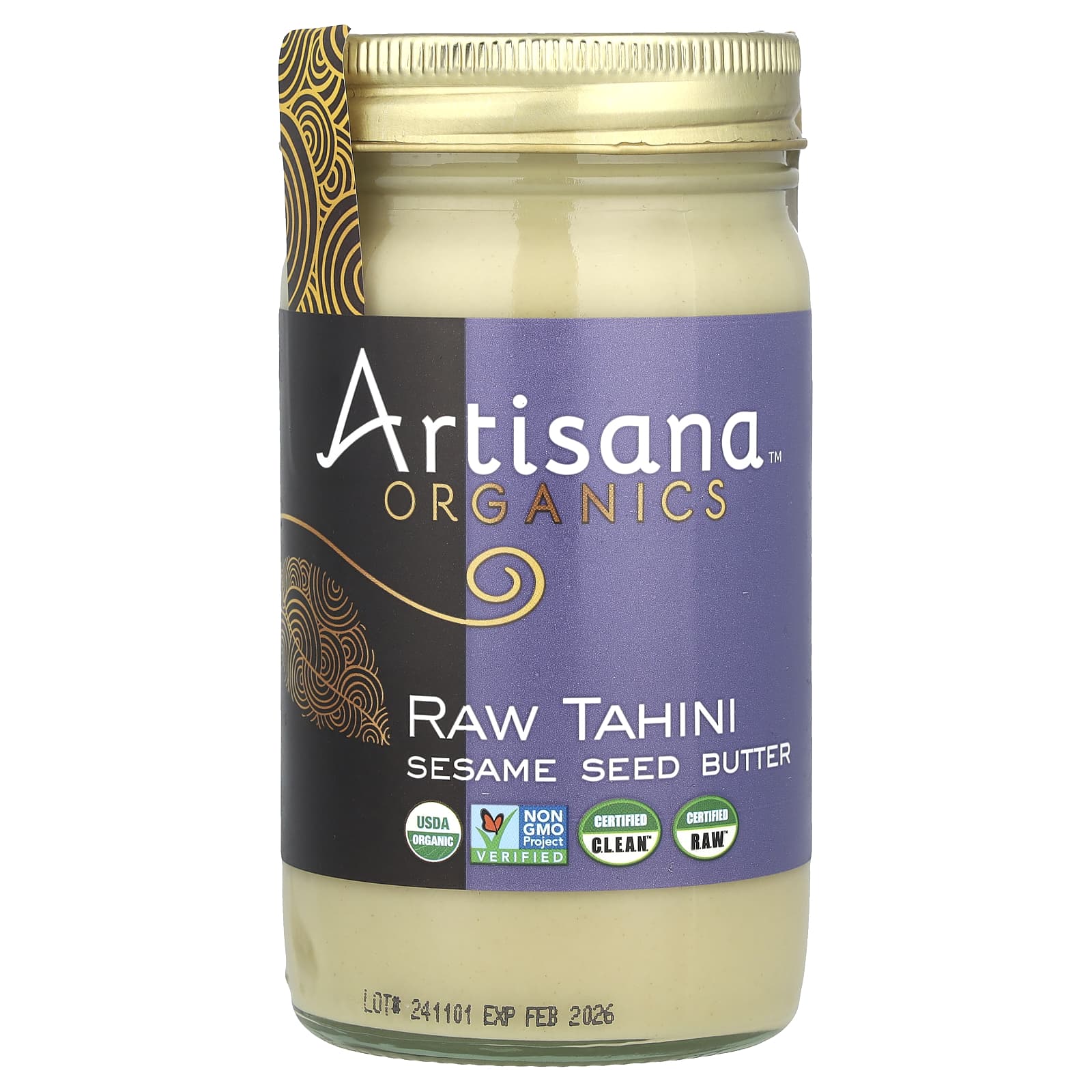 新着 Tahini、セサミシードバター、14 oz (397 g) 調味料・料理の素・油