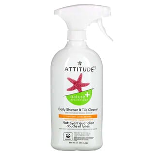 ATTITUDE, Detergente para Limpeza Diária de Banheiro e Pisos, Aroma Cítrico, 27,1 fl oz (800 ml)