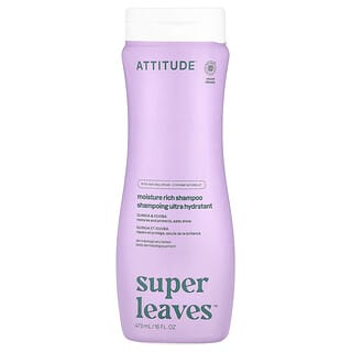 ATTITUDE, Super Leaves™, Shampoo Intenso de Hidratação, Quinoa e Jojoba, 473 ml (16 fl oz)