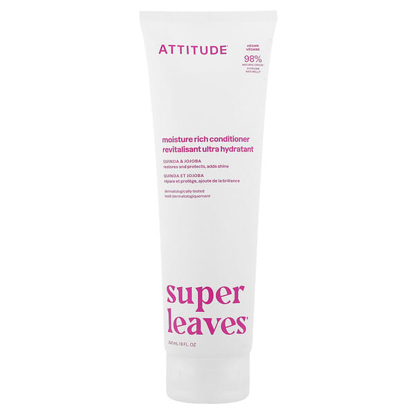 ATTITUDE, Super Leaves®, 모이스처 리치 컨디셔너, 240ml(8fl oz)