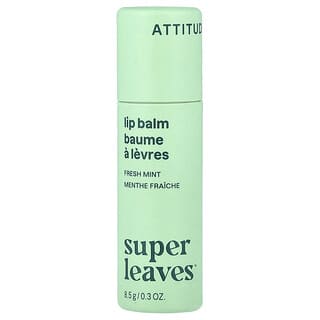 ATTITUDE, Leaves Bar ™, бальзам для губ, свежая мята, 8,5 г (0,3 унции)