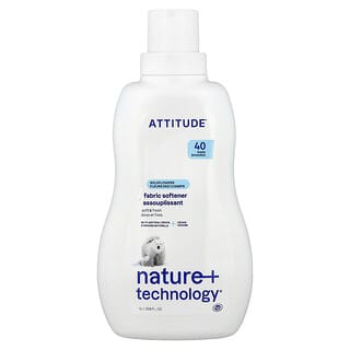 ATTITUDE, Nature + Technology™, Fabric Softener, Wildflowers, 40 Loads, 33.8 fl oz (1 L)