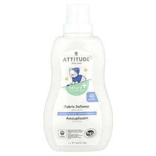 ATTITUDE, Nature + Technology™, Little Ones, Fabric Softener, Soothing Chamomile, 40 Loads, 33.8 fl oz (1 L)