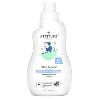 ATTITUDE, Little Ones, Fabric Softener, Night, Soothing Chamomile, 40 Loads,, 33.8 fl oz (1 l)