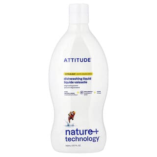 ATTITUDE, Umývací prostriedok na riad, citrusová kôra, 700 ml