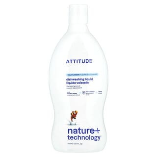 ATTITUDE, Nature + Technology™, Dishwashing Liquid, Wildflowers, 23.7 fl oz (700 ml)