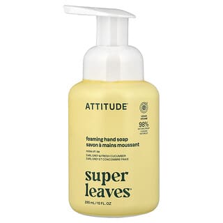 ATTITUDE, Super Leaves™, Skummende Håndsæbe, Citronblade, 295 ml
