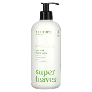 ATTITUDE, Super Leaves, Hand Soap, Olive Leaves, 16 fl oz (473 ml)