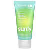 Sunly, Mineral Face Sunscreen, SPF 30, Unscented, 2.6 oz (75 g)