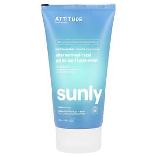 ATTITUDE, Sunly, After Sun Melt-In Gel, einschmelzendes After-Sun-Gel, Minze-Gurke, 150 ml (5,1 fl. oz.)