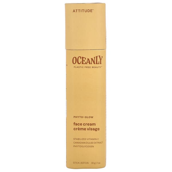 ATTITUDE, Oceanly™, Phyto-Glow 페이스 크림, 30g(1oz)