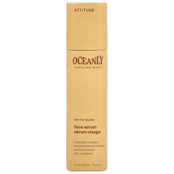 ATTITUDE, Oceanly™, Phyto-Glow 페이스 세럼, 30g(1oz)
