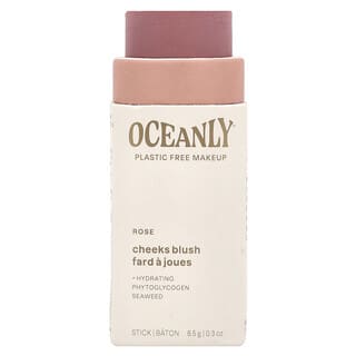 ATTITUDE, Oceanly™, Cheeks Blush, Rose, 0.3 oz (8.5 g)