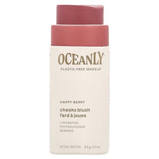 ATTITUDE, Oceanly™, Rubor para mejillas, Baya feliz, 8,5 g (0,3 oz)