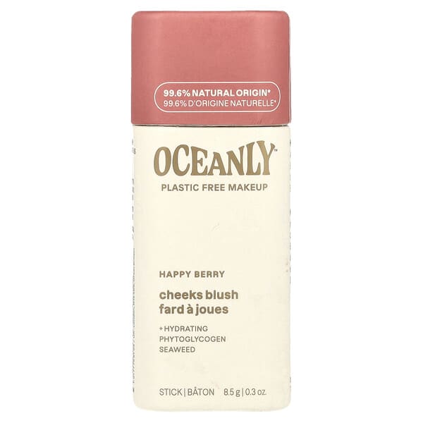 ATTITUDE, Oceanly™, 치크 블러셔, 해피 베리, 8.5g(0.3oz)