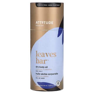 ATTITUDE, Leaves Bar, суха олія для тіла з морською сіллю, 85 мл (2,87 рідк. унції)