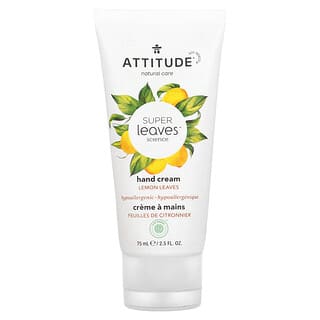ATTITUDE, Super Leaves Science, Hand Cream, Lemon Leaves, 2.5 fl oz (75 ml)