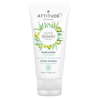 ATTITUDE, Super Leaves Science, Hand Cream, Olive Leaves , 2.5 fl oz (75 ml)