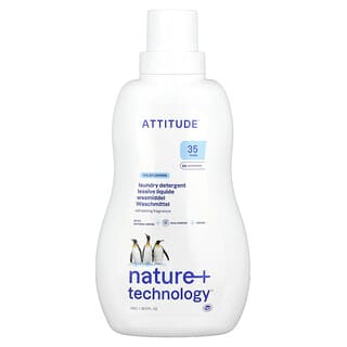 ATTITUDE, Laundry Detergent, Wildflowers, 35.5 fl oz (1.05 l)