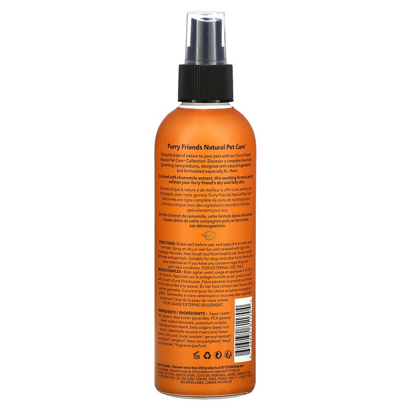 Only natural hotsell pet grooming spray