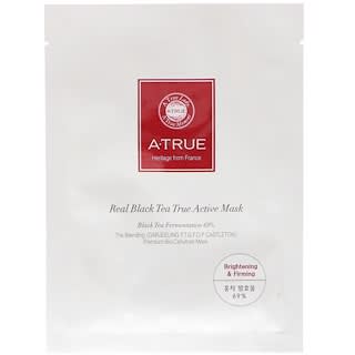 A-True, Real Black Tea True Active Mask, 1 Mask, 0.88 oz (25 g)