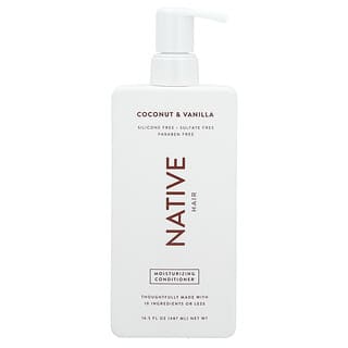 Native, Hair, Moisturizing Conditioner, Coconut & Vanilla , 16.5 fl oz (487 ml)