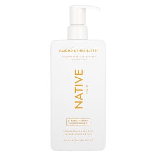 Native, Hair, Strengthening Conditioner, Almond & Shea Butter, 16.5 fl oz (487 ml)